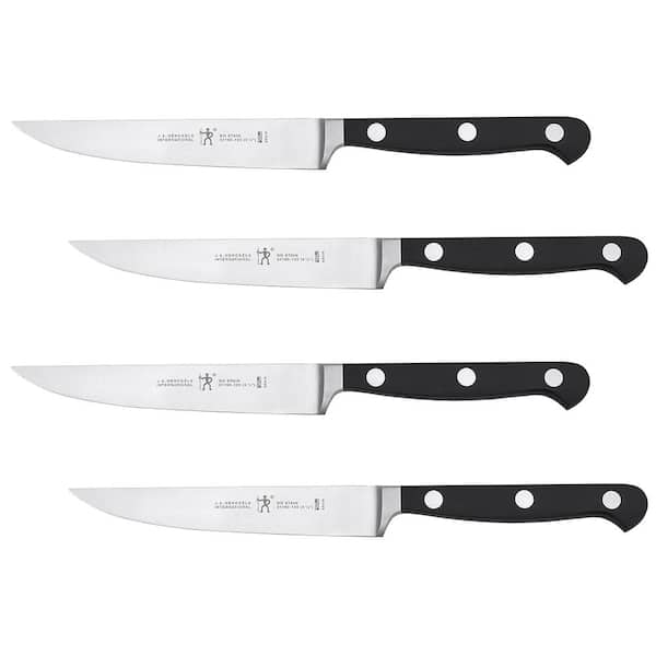 Henckels Everpoint 4 PC Triple Rivet Stainless Steel Steak Knife Set