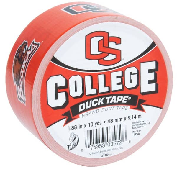Duck College 1-7/8 in. x 10 yds. Oregon State University Duct Tape