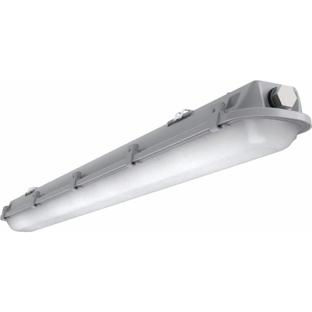 Lithonia 50.3" Matte Gray LED Vapor Tight Strip Light