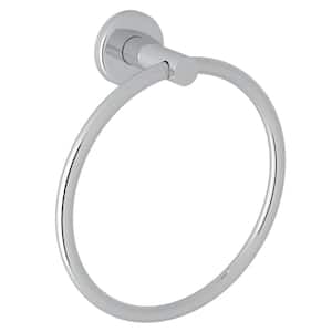 Lombardia Towel Ring in Polished Chrome