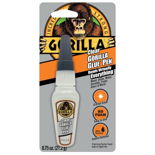 Gorilla Glue Pen, 0.75 oz. Capacity, Clear - Pkg Qty 6