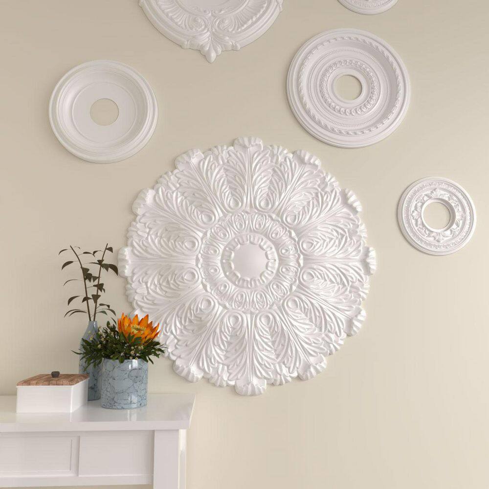 Durham 31" Primed Urethane Decorative Ceiling Medallion