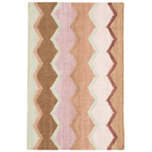 Safety Net Handwoven Wool Earth 10 ft. x 14 ft. Indoor Area Rug