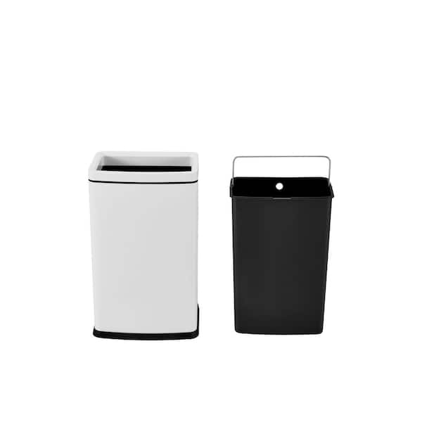Alpine Industries 6 Gal. / 25-Liter Stainless Steel Slim Open Top