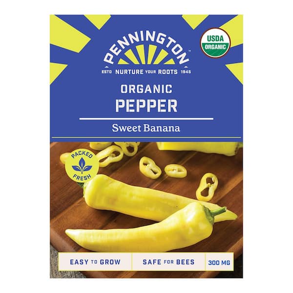 Organic Sweet Banana Pepper Fruit Seeds