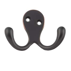 Oil-Rubbed Bronze Double Robe Hook