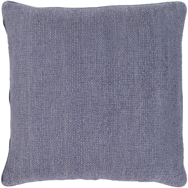 Artistic Weavers Jadis Navy Solid Polyester 18 in. x 18 in. Throw Pillow