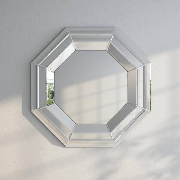 Southern Enterprises Raquel 37.5 in. H x 37.5 in. W Octagonal Mirror