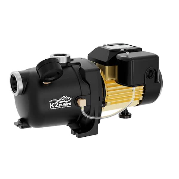 K2 3/4 HP Corrosion Resistant Thermoplastic Shallow Well Jet Pump