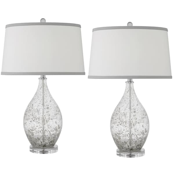 Grey Speckled Glass Table Lamp Set, Pacific Coast Lighting Lexington Table Lamp