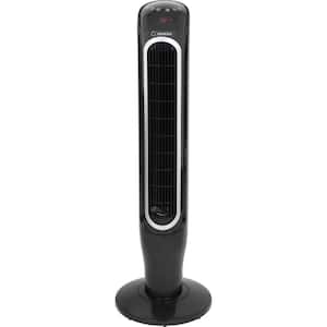 40 in. 360° Oscillating Tower Fan with Remote