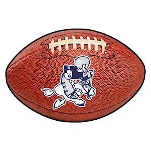 Dallas Cowboys Brown 1.5 ft. x 2.5 ft. Vintage Football Area Rug