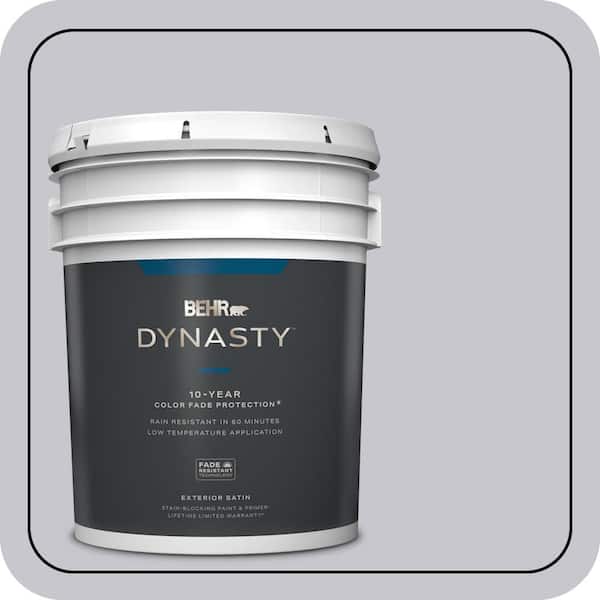 BEHR DYNASTY 5 gal. #N550-2 Centre Stage Satin Enamel Exterior Stain-Blocking Paint & Primer
