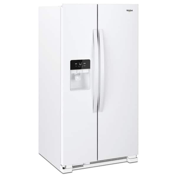  Kenmore 36 Side-by-Side Refrigerator and Freezer with 25 Cubic  Ft. Total Capacity, White : Appliances