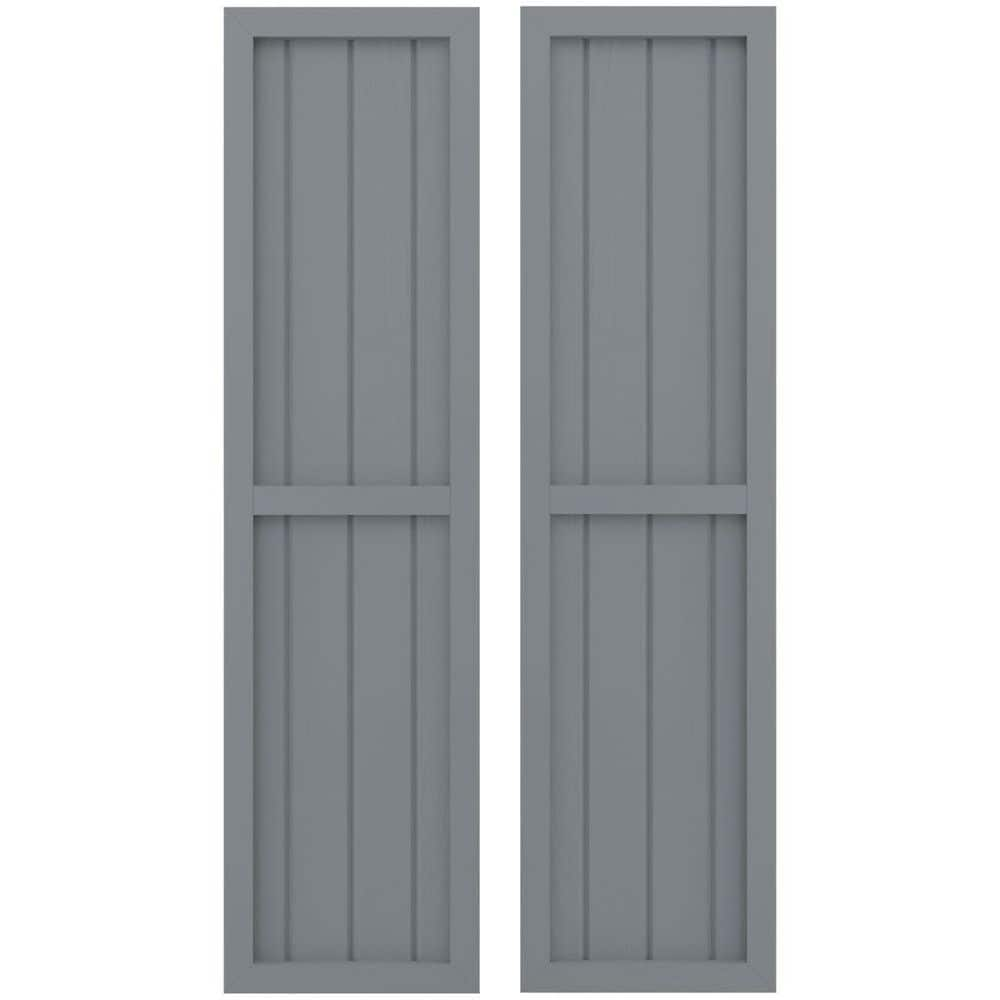 Ekena Millwork 14-in W x 33-in H Americraft 4 Board Exterior Real Wood ...