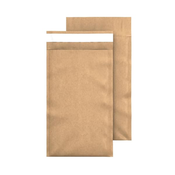 10 in. L x 6.5 in. W x 0.31 in. D #0 Padded Paper Mailer Moving Box