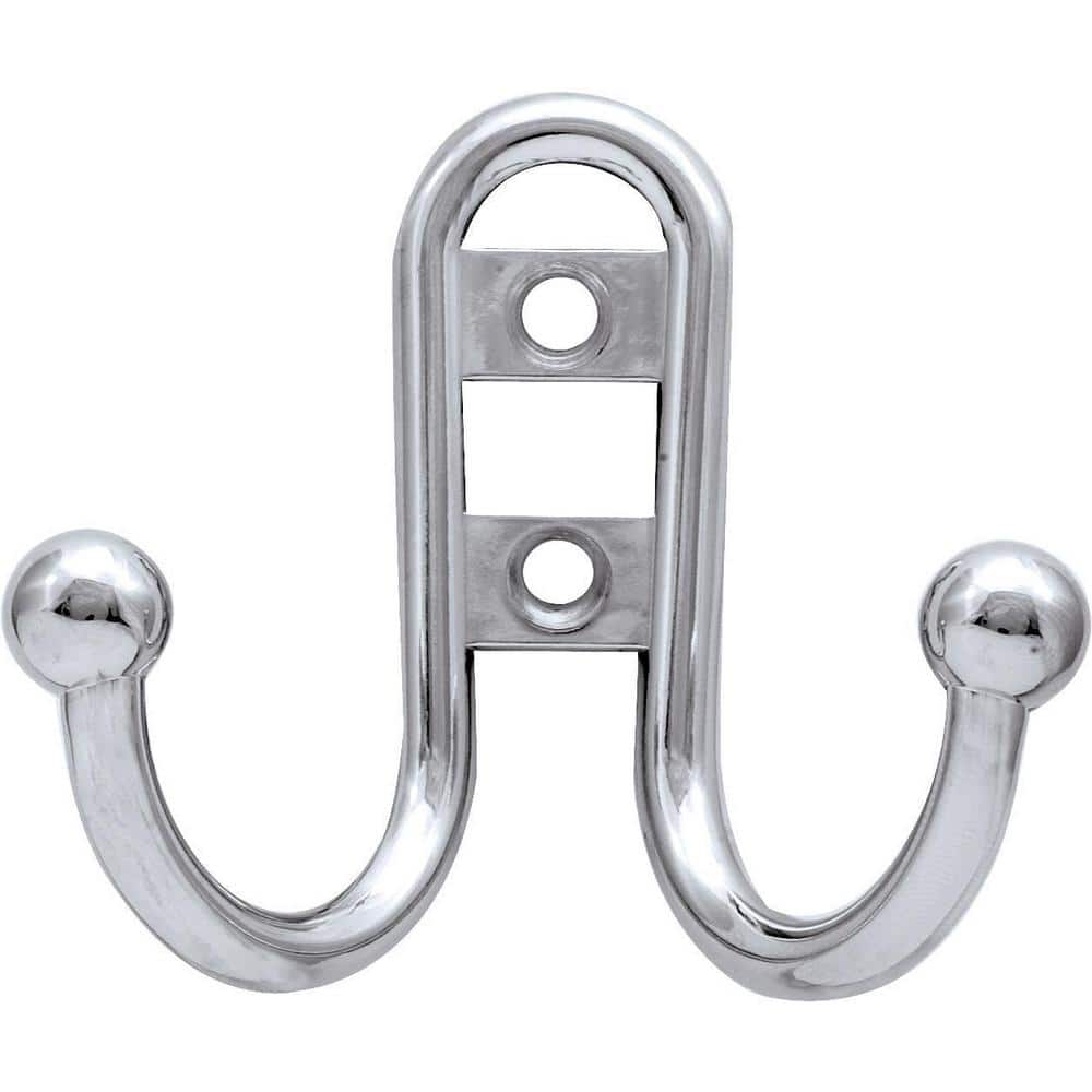 White #B46115Z-W-C Double Coat  Hook with Ball End Liberty 