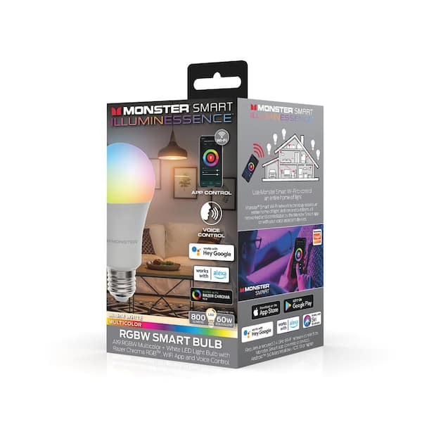 Buy Inverted Wifi Enabled 16 Million Colors 9 Watts Smart Bulb By KAMONK at  59% OFF by KAMONK