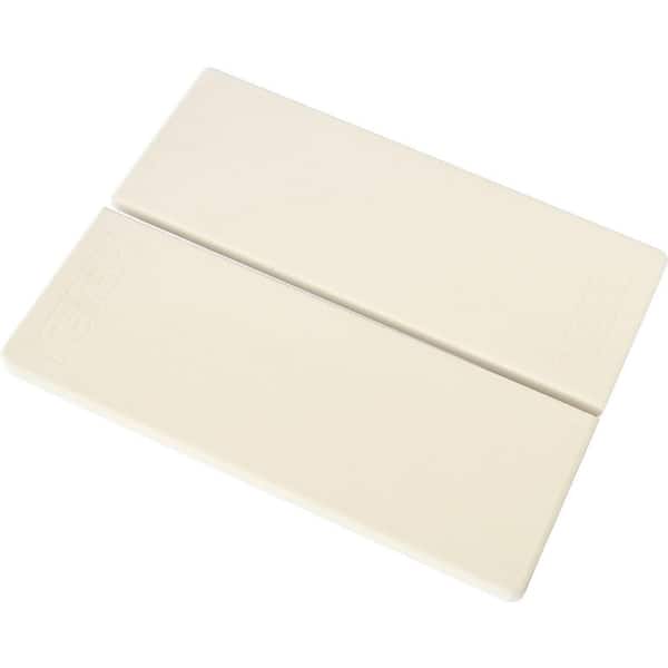 KEVERI Smoke Controller Ceramic Heat Deflector Plates, 800°F, (Set of 2) in Ceramic