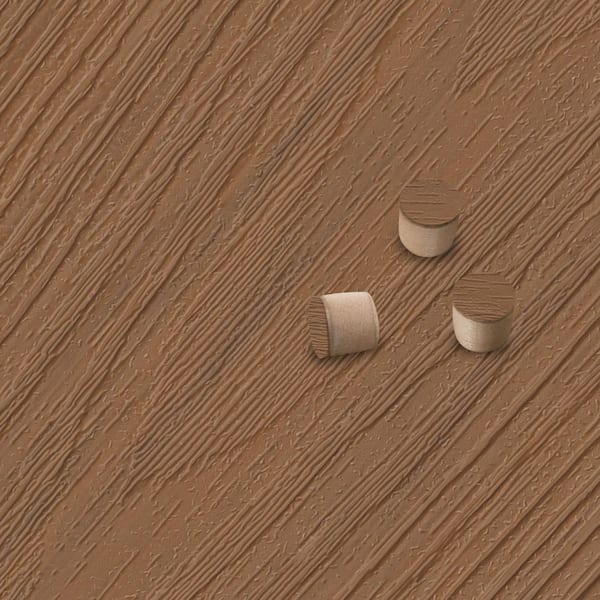Altitude Sequoia Brown Composite Deck Board Hole Plugs (375-Piece)