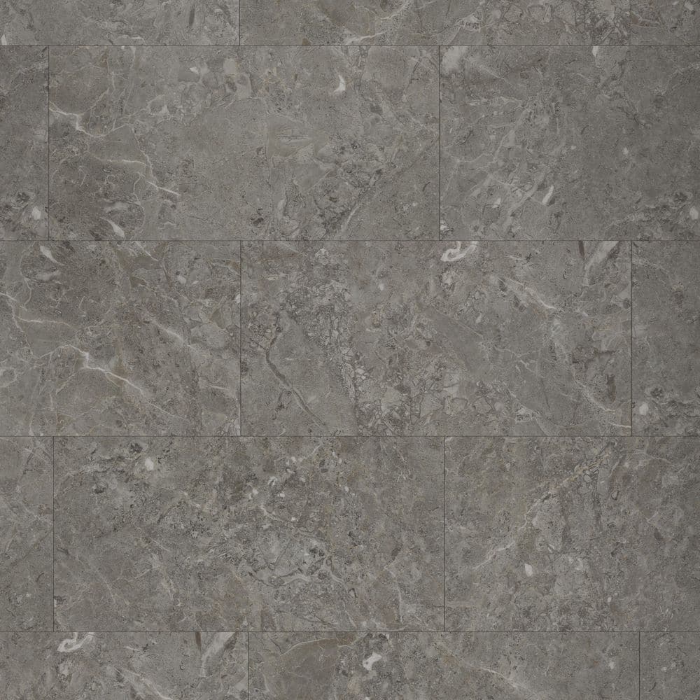 Stone Studio Luxe Marble Muse Charcoal 20-MIL x 16 in. W x 32 in. L Waterproof Click Lock Vinyl Tile (20.84 sf./ctn.) price history on PriceWatchPro