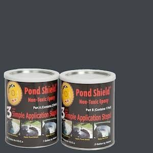 Pond Shield 1.5 gal. Charcoal Gray Non Toxic Epoxy