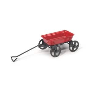 MiniGardenn 10023 Fairy Garden Miniature Little Wagon Red