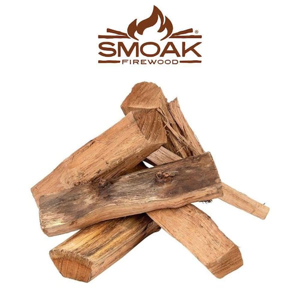 Smoak Firewood Pecan Premium Cooking Wood Logs, USDA Certified