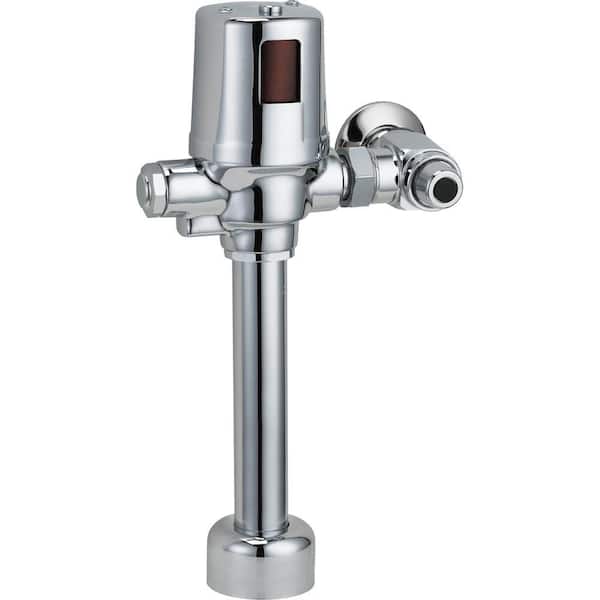 Delta Exposed Battery-Operated Flush Valve in Chrome