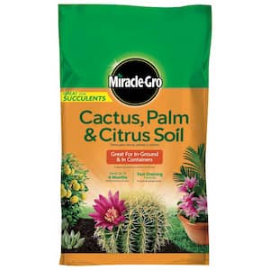 Cactus, Palm and Citrus Soil 1 cu. ft. For In-Ground Use or Containers, Great for Succulents, Feeds up to 6-Months