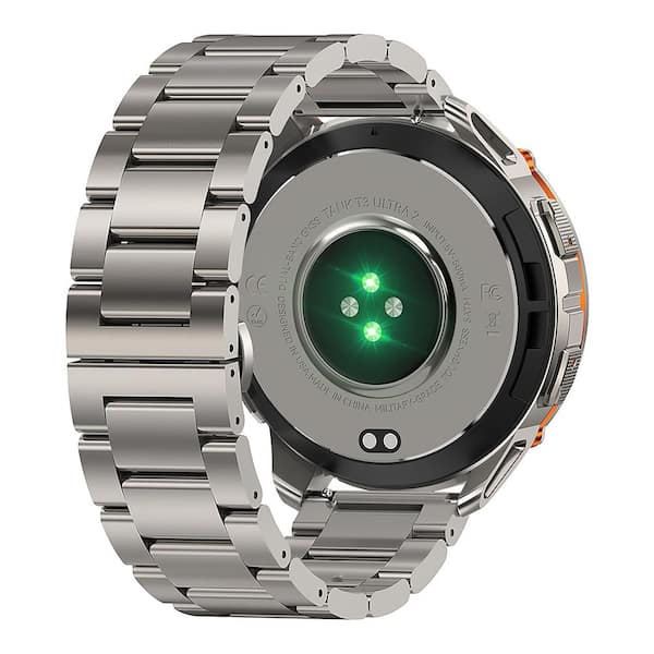 TANK T3 Ultra 2 AMOLED GPS Smartwatch 1.89 x 0.54 in. Silver P