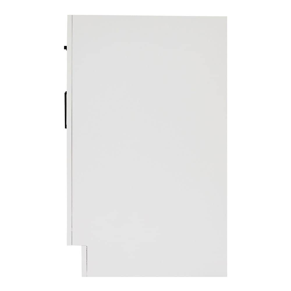 Hepburn 72" White Wood Double Freestanding Vanity Cabinet
