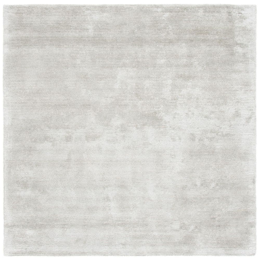 SAFAVIEH Himalaya Grey 6 ft. x 6 ft. Solid Color Square Area Rug