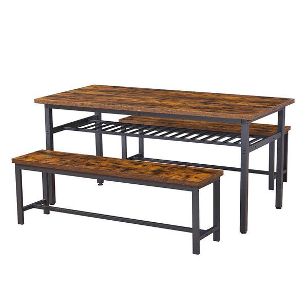 Vasagle dining table and bench hot sale