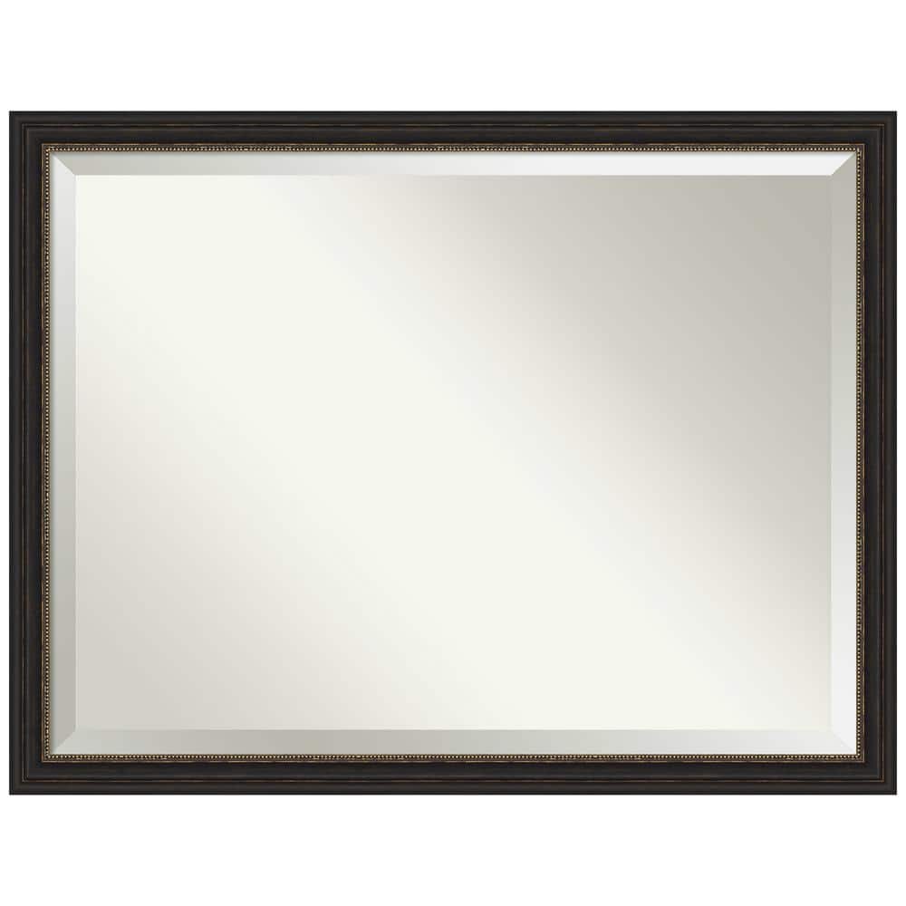 Narrow Bronze Rectangular Bathroom Vanity Wall Mirror