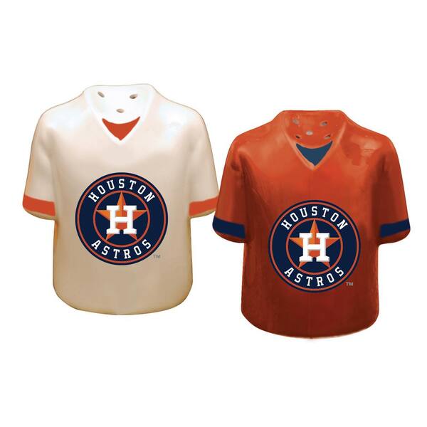 The Memory Company MLB Gameday Astros Salt and Pepper Shaker MLBHAS