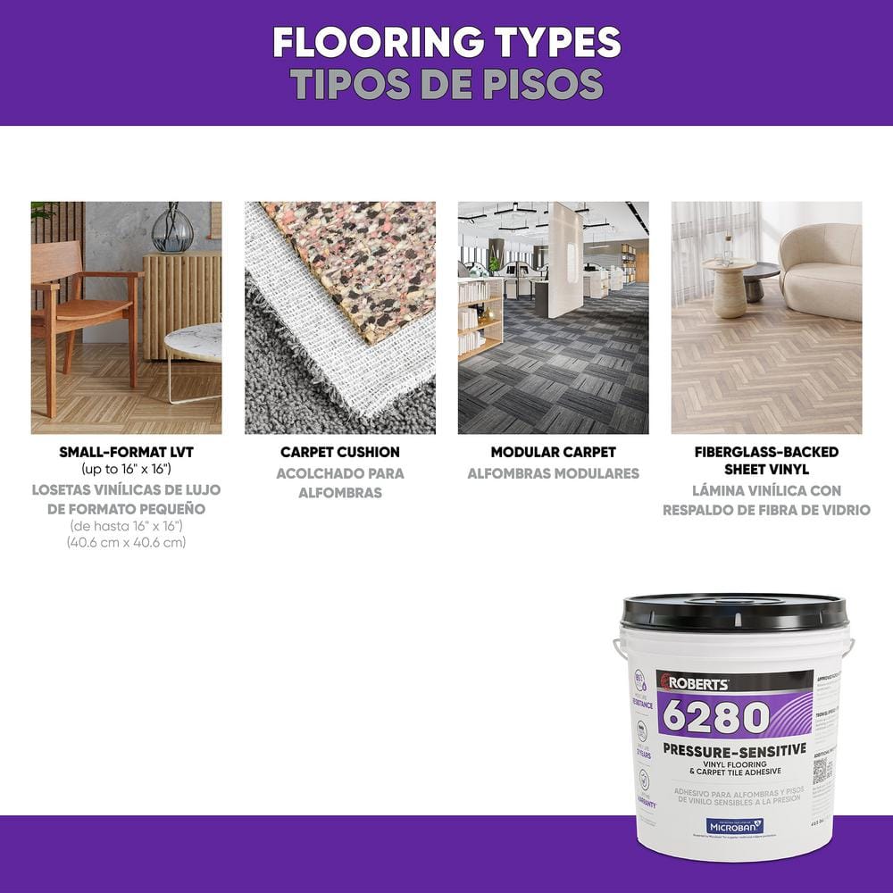 Roberts 4 Gallon Pressure Sensitive Adhesive Pail