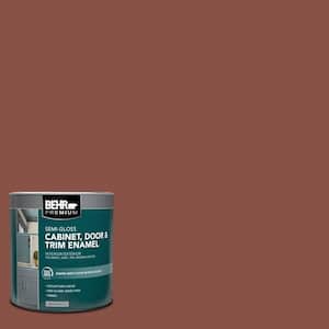 1 qt. #PPU2-18 Spice Semi-Gloss Enamel Interior/Exterior Cabinet, Door & Trim Paint