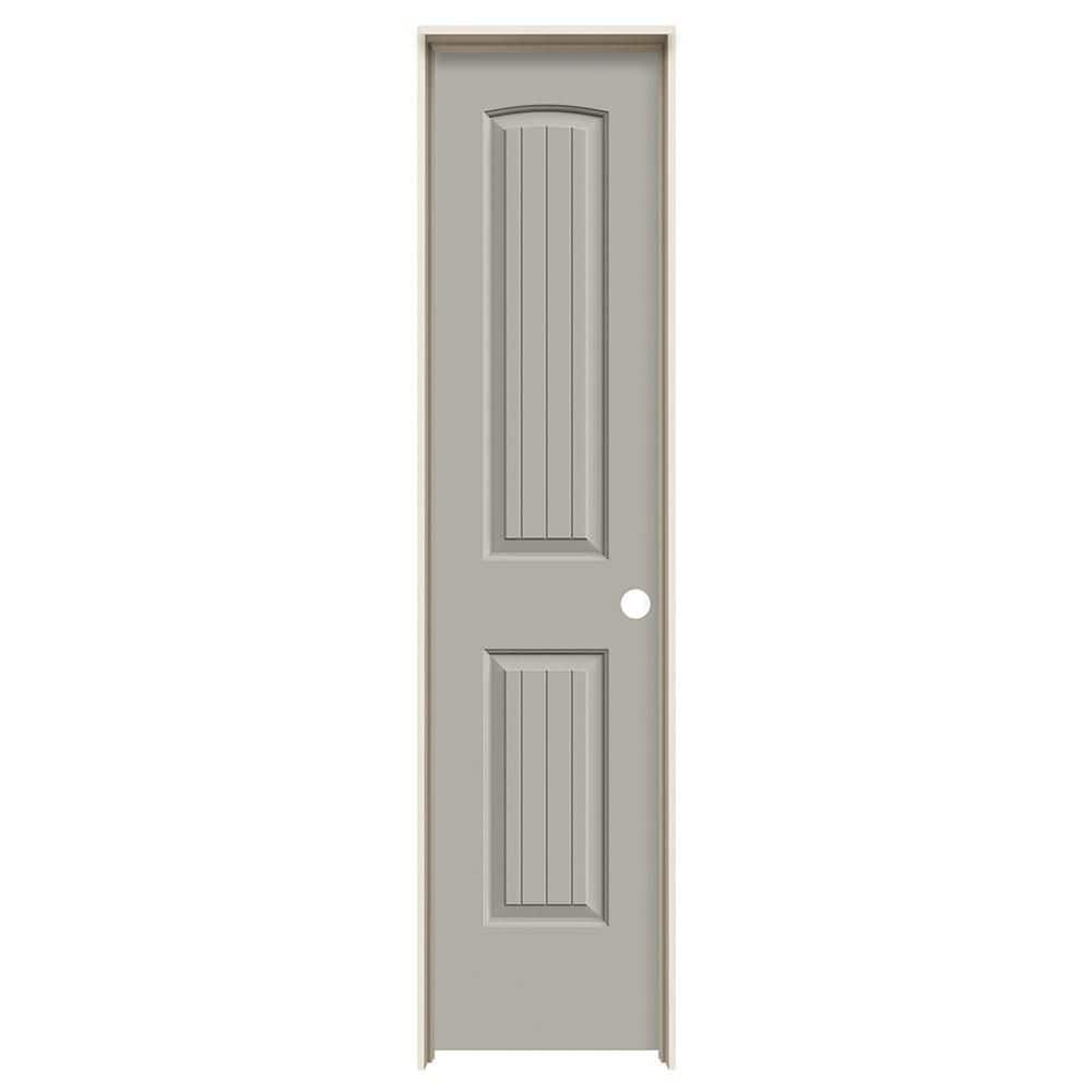 JELD-WEN 18 in. x 80 in. Santa Fe Vanilla Painted Left-Hand Smooth