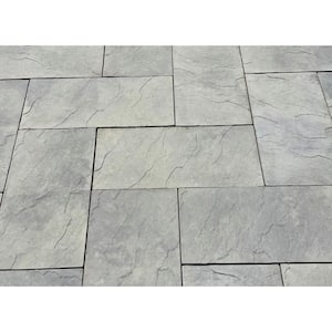 Yorkstone 12 in. x 24 in. x 1.5 in. Gray Variegated Concrete Paver (50-Pieces/100 sq. ft./Pallet)