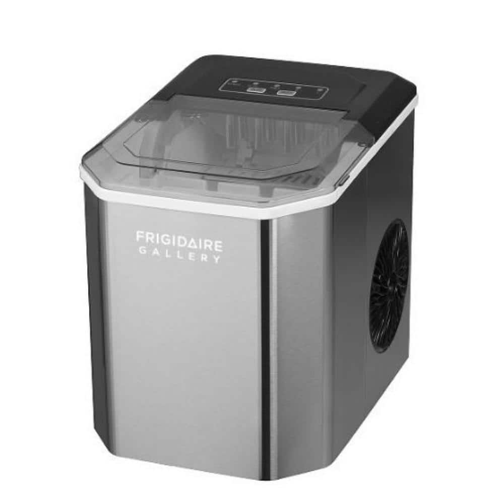 Frigidaire 13 in 26LBS BULLET ICE MAKER STAINLESS STEEL SHIELD