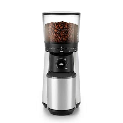16 oz. Stainless Steel Conical Coffee Grinder with Adjustable Settings
