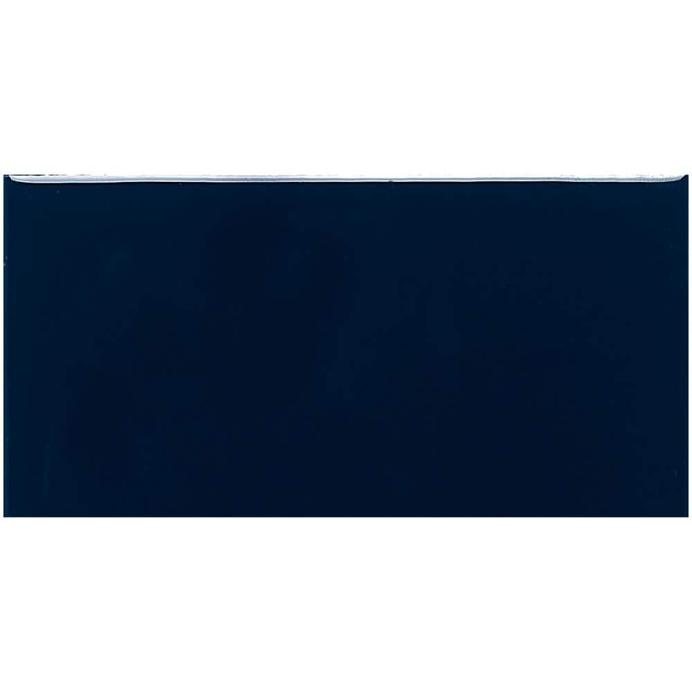 Restore Navy Glossy 3 in. x 6 in. Glazed Ceramic Subway Wall Tile (12.5 sq. ft / case) 23 Boxes for pick up , 287.5 Sq.ft you bid per square foot