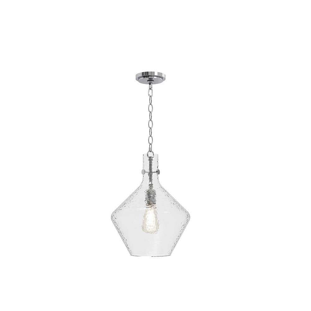 Lenrose 1-Light 12.25 in. Brushed Nickel Plug and Play Pendant with SkyPlug price history on PriceWatchPro