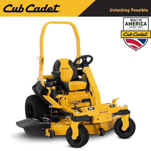Ultima ZTXS4 60 in. FAB Deck 24 HP V-Twin Kohler 7000 Pro Series Engine Zero Turn Mower w/Steering Wheel Control