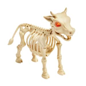 7 in. LED Skeleton Cow