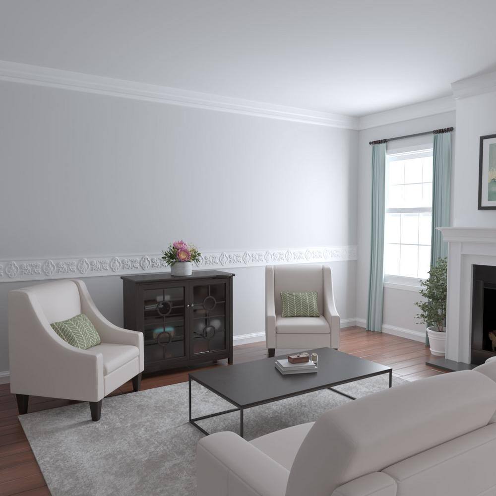Gray Primed Polyurethane Decorative Panel Moulding