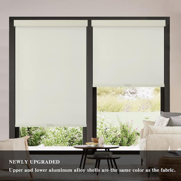 Aosky Blackout Cordless Roller Shades, Thermal Insulated