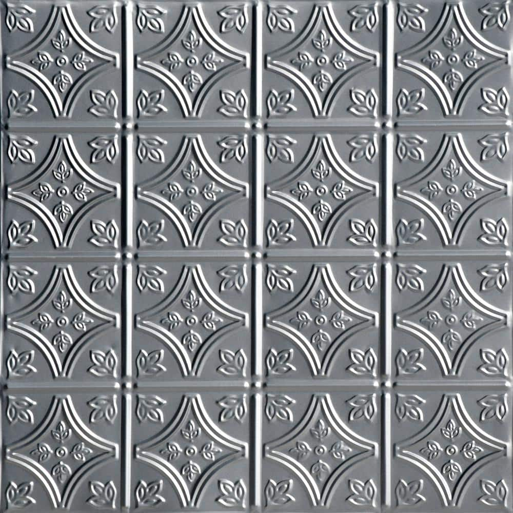 FROM PLAIN TO BEAUTIFUL IN HOURS Tiny Tiptoe 2 Ft X 2 Ft Lacquered   Lacquered Steel From Plain To Beautiful In Hours Drop Ceiling Tiles Sk209 Laq 24x24 D 12 64 1000 