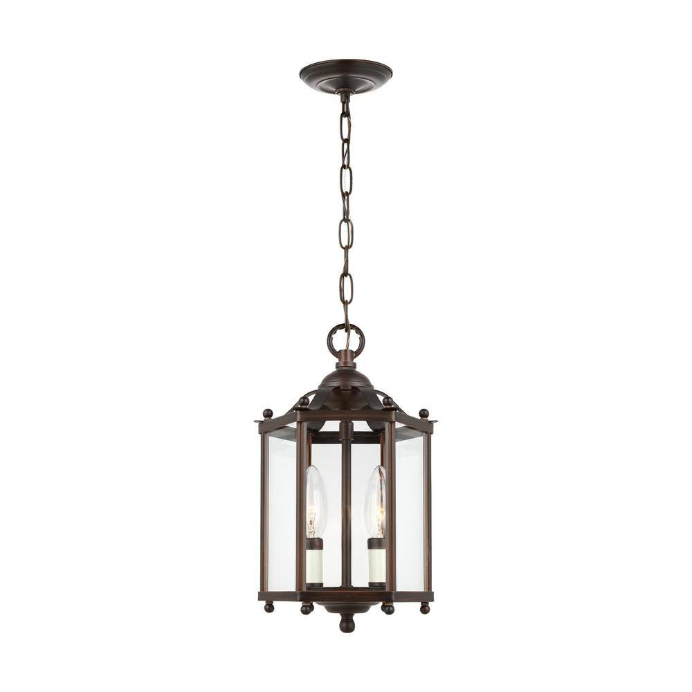 Generation Lighting Bretton 9.5 in. 3-Light Bronze Traditional Classic ...